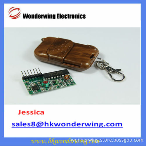 Four-way wireless remote control kit receiving module with four bottons with 4 way for arduino kit